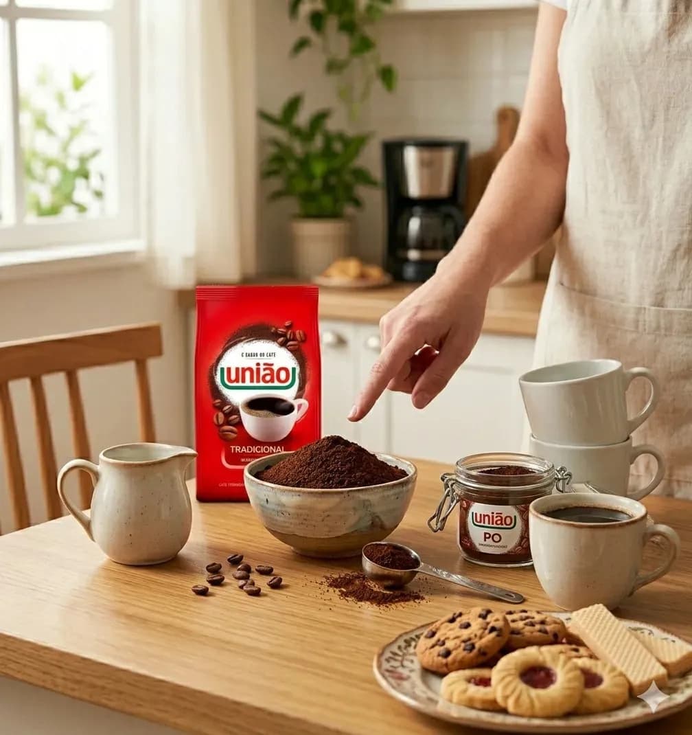 Café Torrado E Moido Tradicional Pouch 500g Intensidade 8 União Pacote — imagem 5