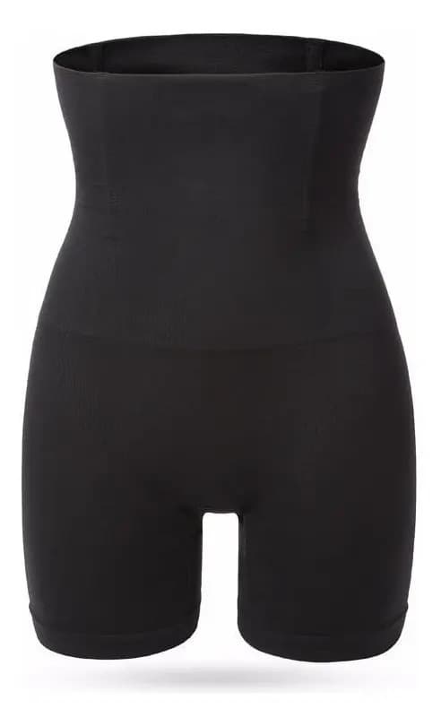 Cinta Modeladora Shortinho Confortável 4 Barbatanas Comprime Cor Preto Tamanho G/gg 46,48,50,52 — imagem 6