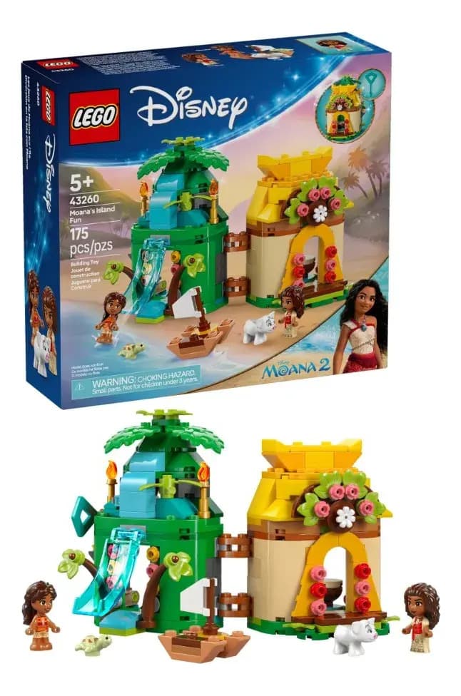 Diversão Lego Disney Island com Moana, modelo 43260 — imagem 4