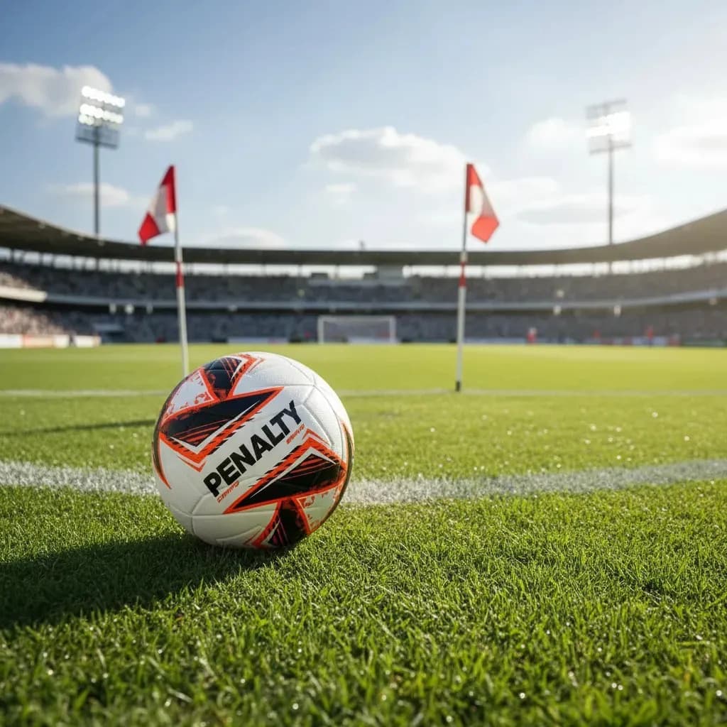 Bola De Futebol De Campo Penalty Bravo Xxv Cor Laranja — imagem 2