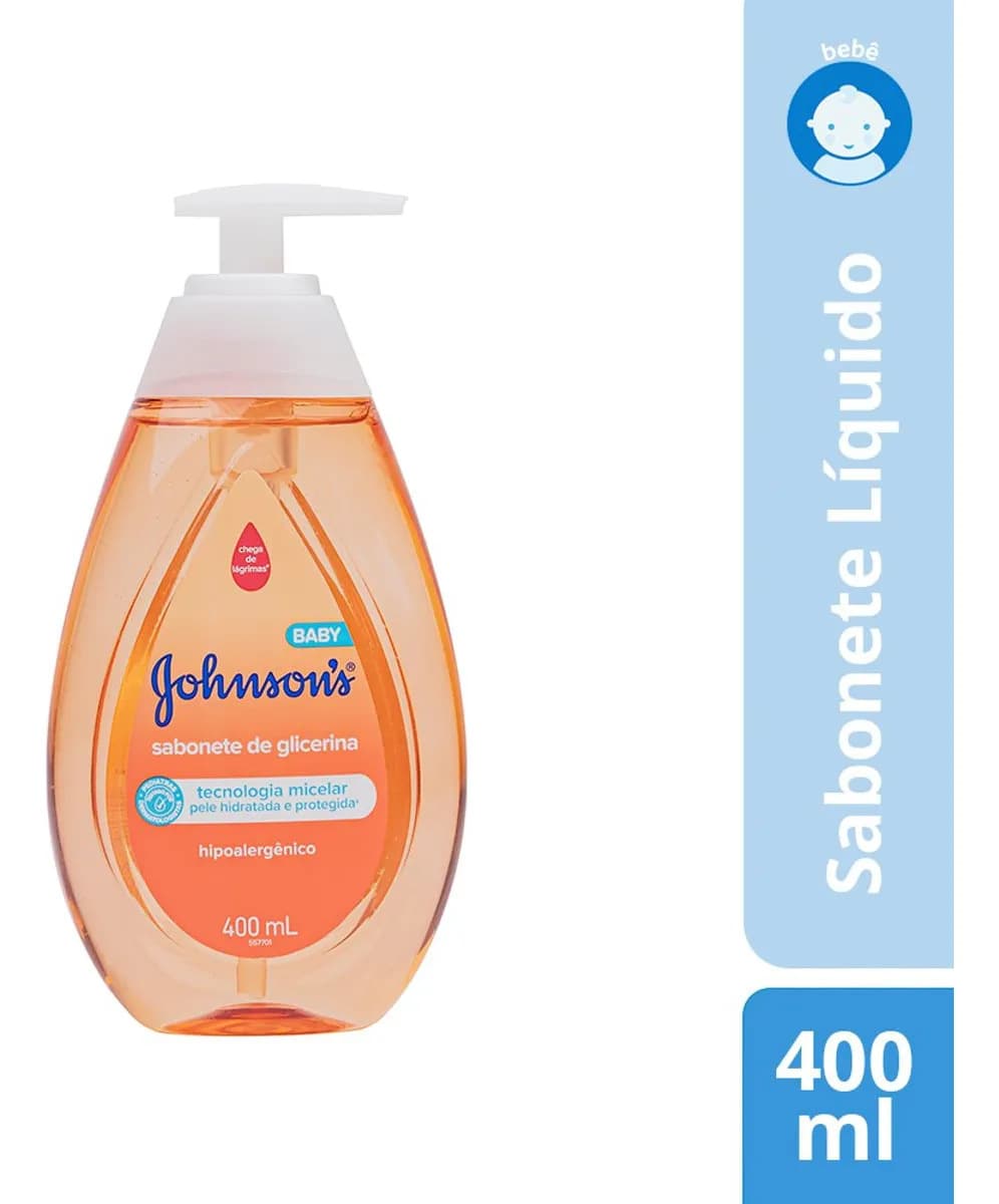 Sabonete Líquido De Glicerina Johnson's Baby 400ml — imagem 2