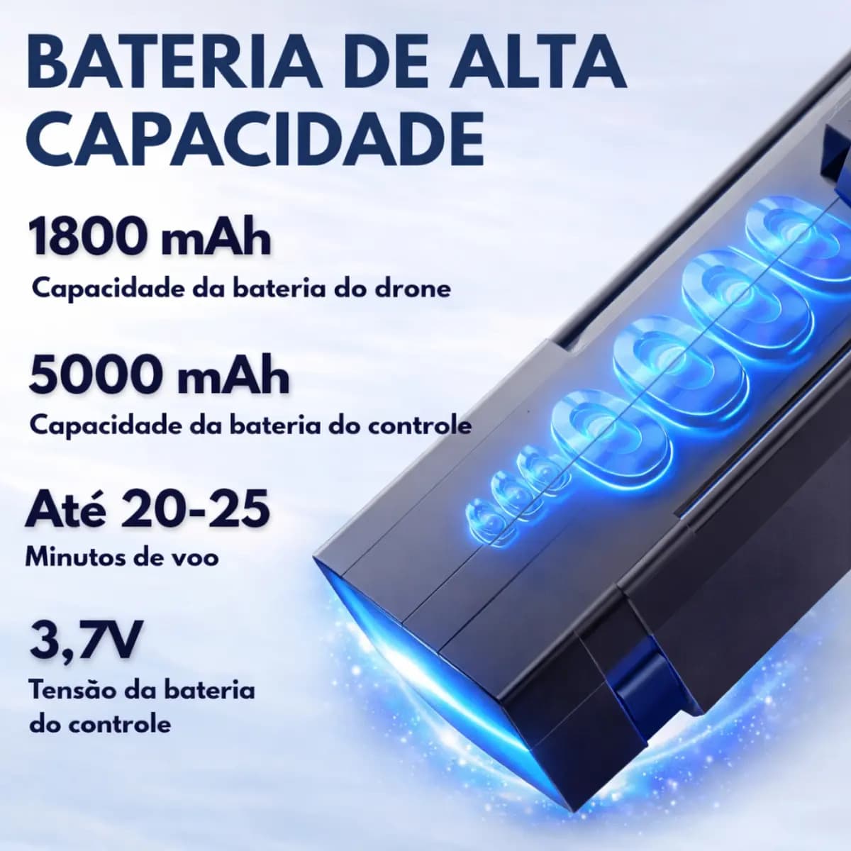 Drone Gt8 Profissional 4k Tela No Controle 2 Baterias bag preto — imagem 2
