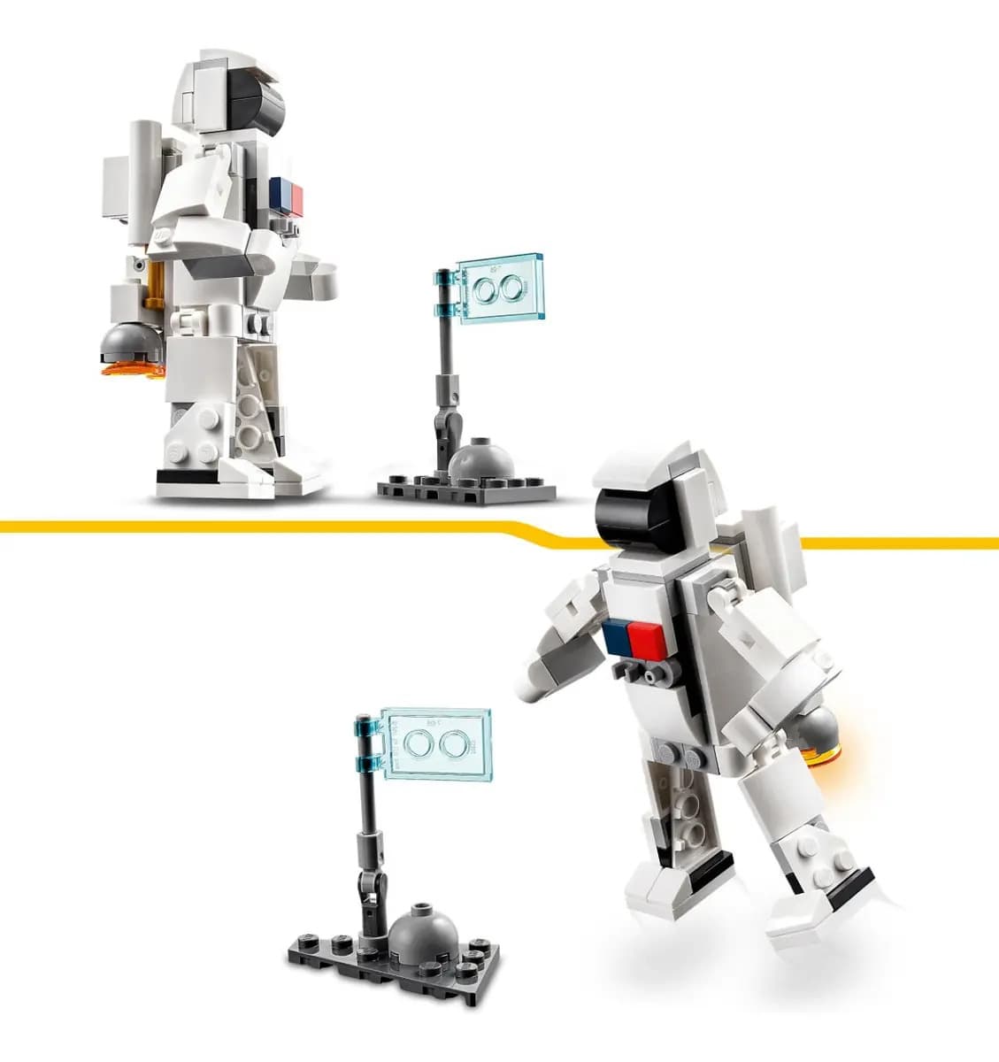 Kit Creator 31134 Ônibus Espacial 144 Peças Lego — imagem 4