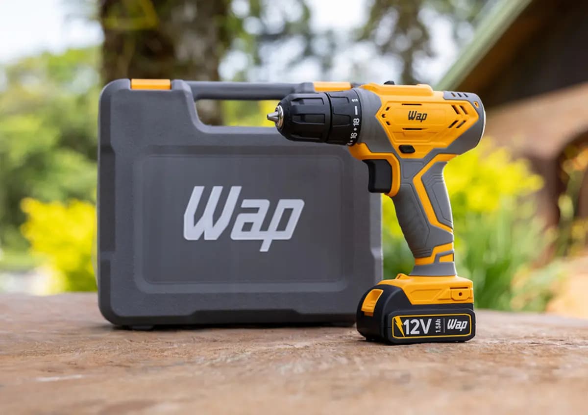 Parafusadeira e Furadeira WF12K3.2 Bateria 12V WAP — imagem 6