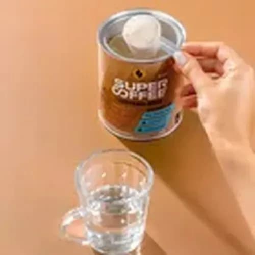 Super Coffe By Caffeine Army (pote) 220g Sabor Vainilla latte — imagem 4