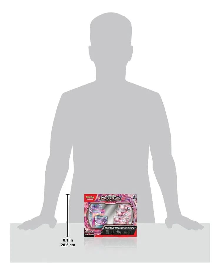 Box Pokemon Baralho De Batalha Mewtwo Ex Equipe Rocket Português — imagem 4