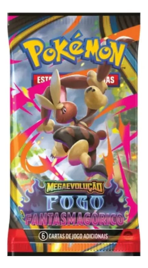 Blister Quádruplo Pokémon Fogo Fantasmagórico Me02 Weavile ou Sneasel — imagem 4