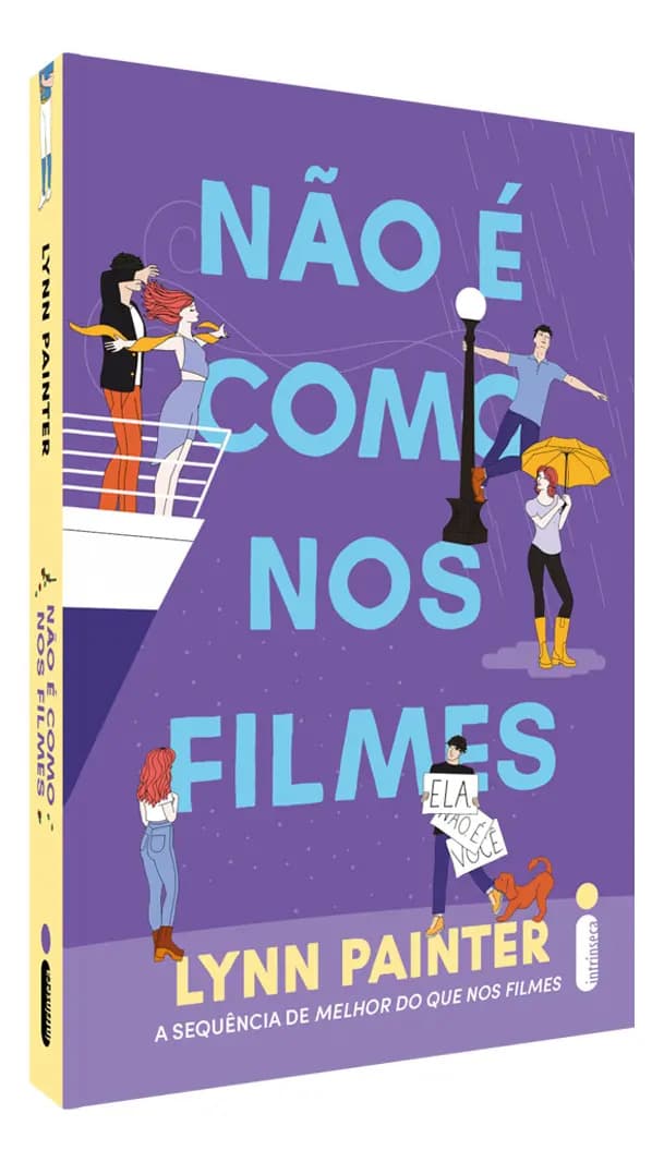 Não é como nos filmes - Painter, Lynn - Intrínseca - Capa Mole — imagem 3