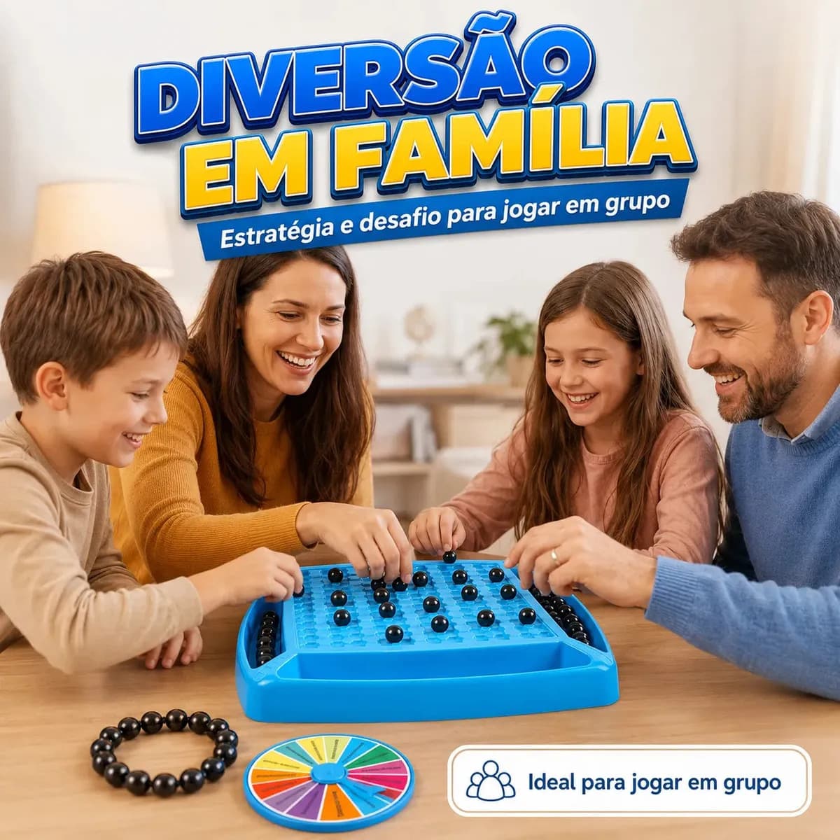 Jogo De Tabuleiro Magnético Infantil Lógica E Estratégia 20 Ímãs Brinquedo Educativo Raciocínio Lógico e Concentração Para Família Kizumba — imagem 2