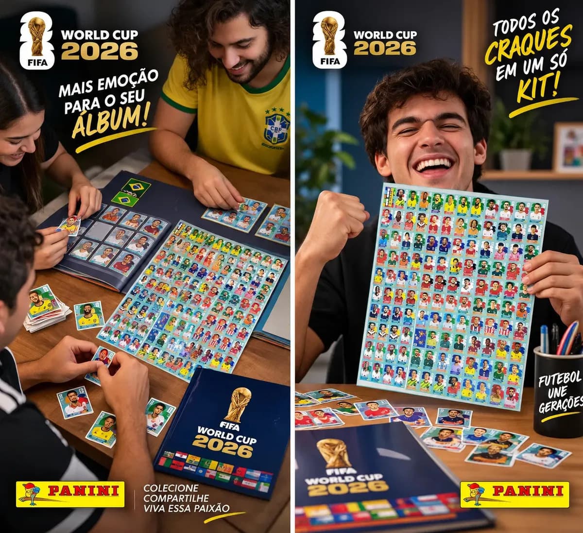 120 figurinhas Kit De Atualização Fifa World Cup 2026 Panini — imagem 6