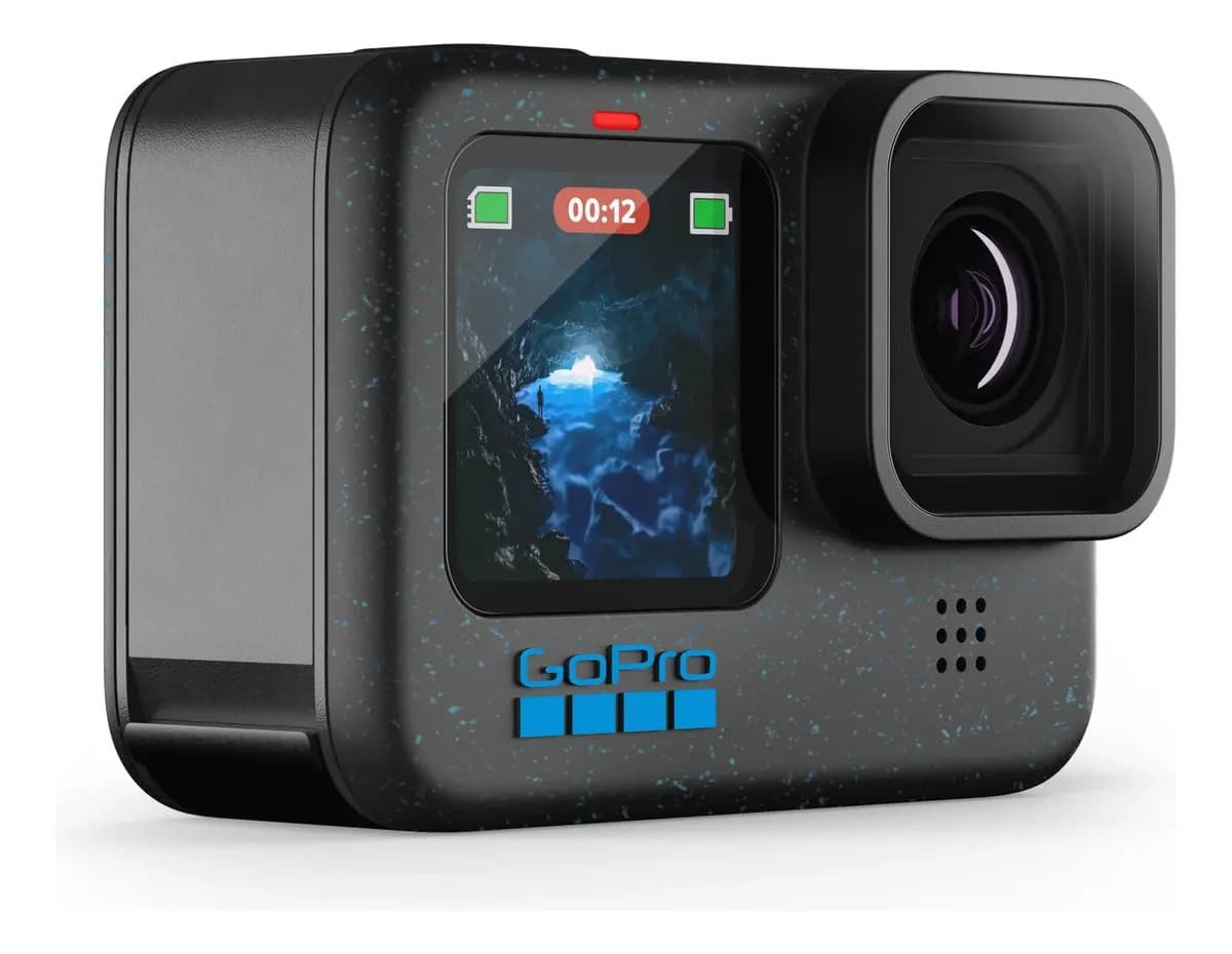 GoPro HERO12 Black - Câmera de ação 5.3k60, 27MP, à Prova d'água 10m, Preto — imagem 2
