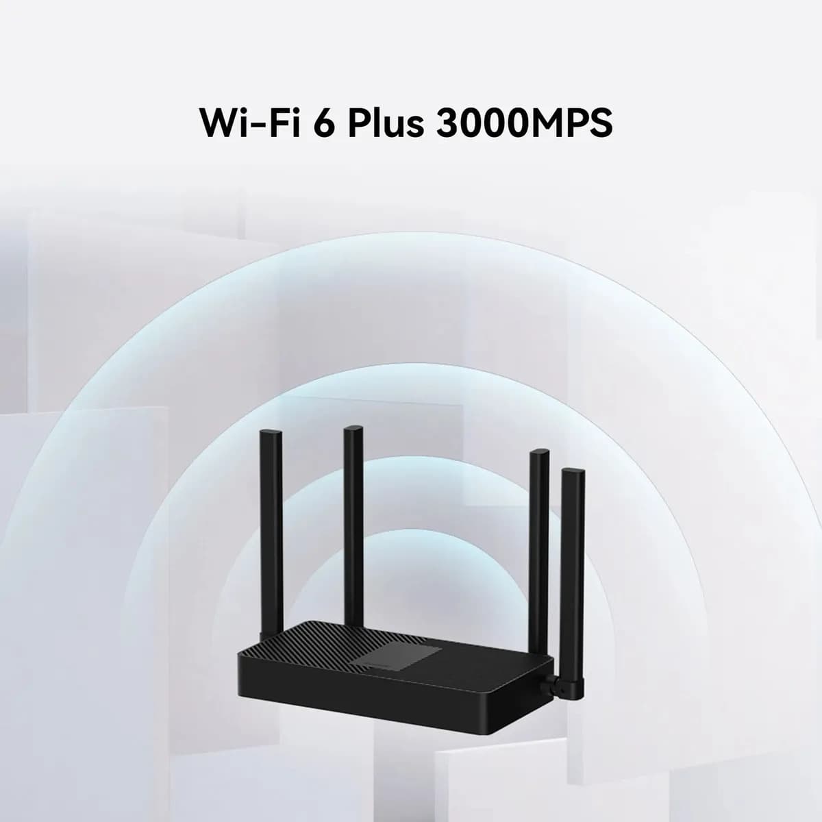 Easymesh | AX3000 Wi-Fi 6¹ | HiConfig Preset |Banda larga maior com 160 MHZ|Alta Velocidade|Conexão mais estável, turbinando sua internet| Preto — imagem 2