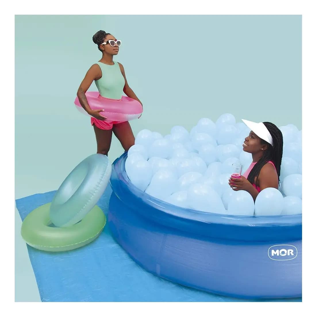 Piscina Splash Fun Redonda Inflável 2400 Litros - Mor — imagem 5