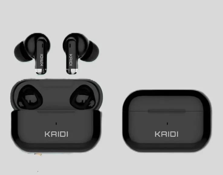 Fone Bluetooth 5.4 Sem Fio Tws Kaidi Kd780 Graves Potentes Preto — imagem 3
