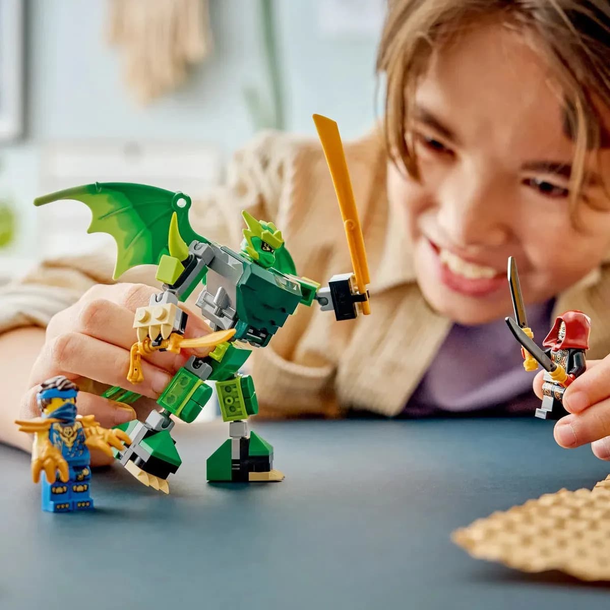 LEGO Ninjago - Pack de Batalha do Robô Dragão do Lloyd - 81 Peças - 71862 — imagem 3
