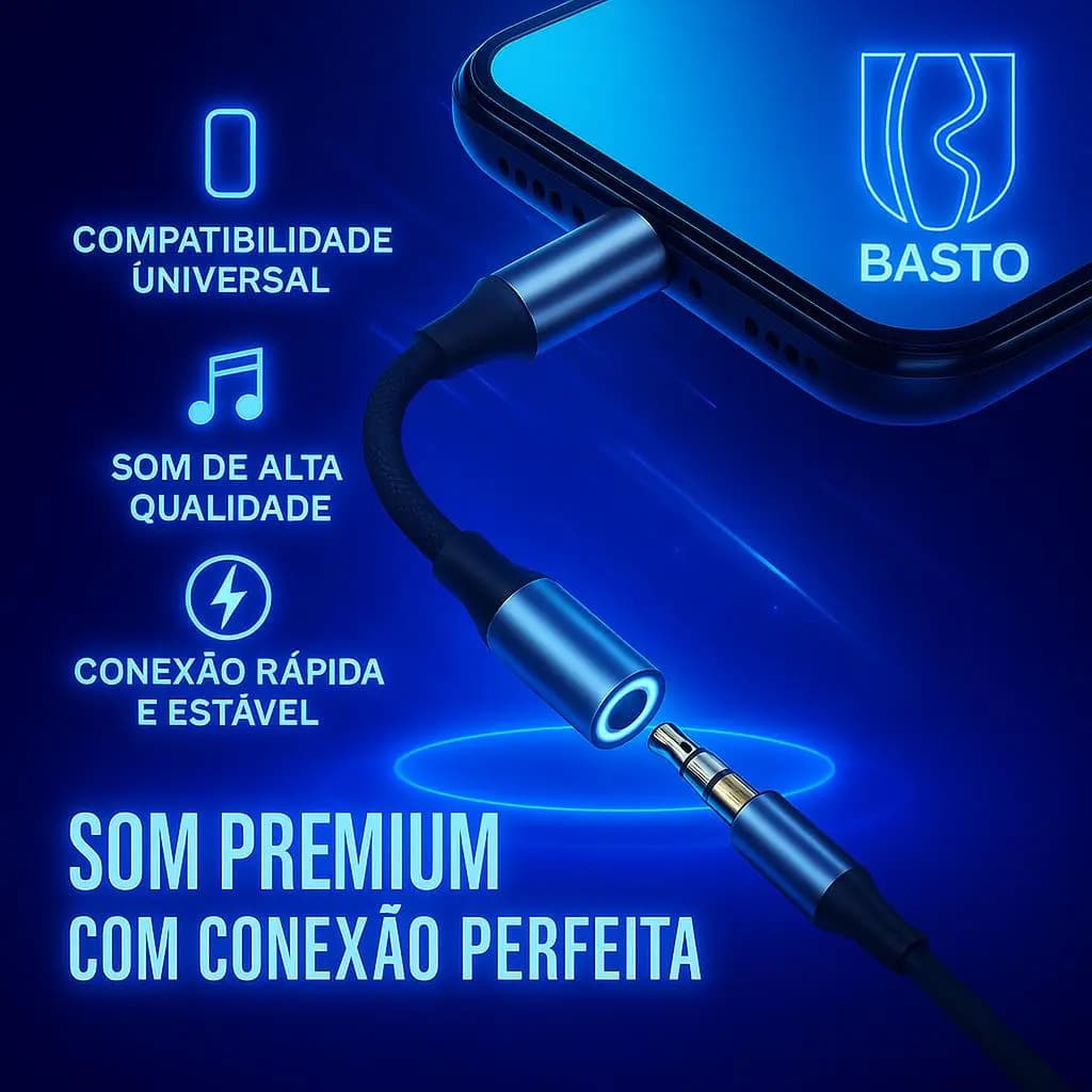 Cabo Adaptador USB Tipo C para P2 3.5mm Com Chip DAC para Celulares e Notebooks — imagem 3