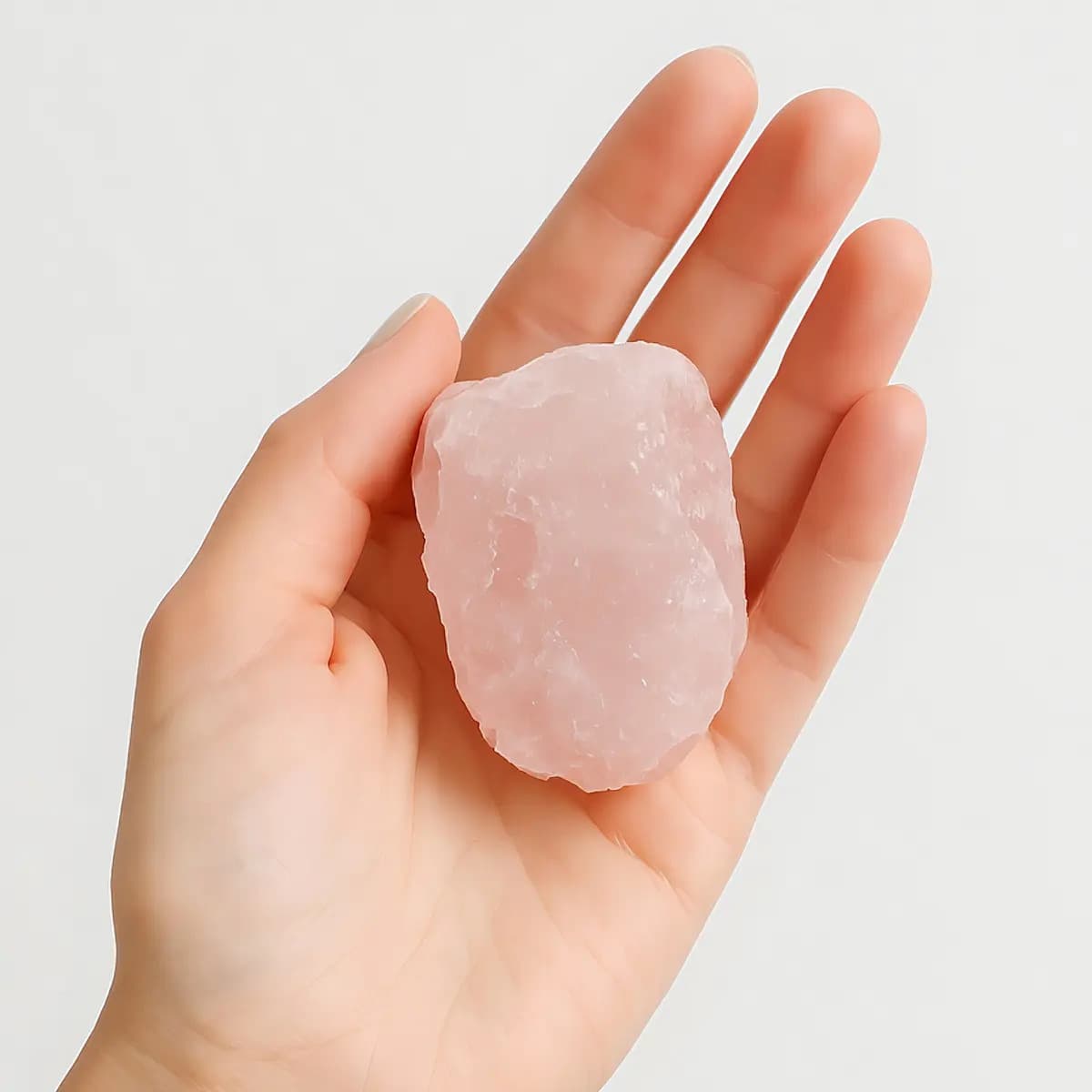 Quartzo Rosa Bruto Natural 100g Pedra Semipreciosa Brasil 7-10cm