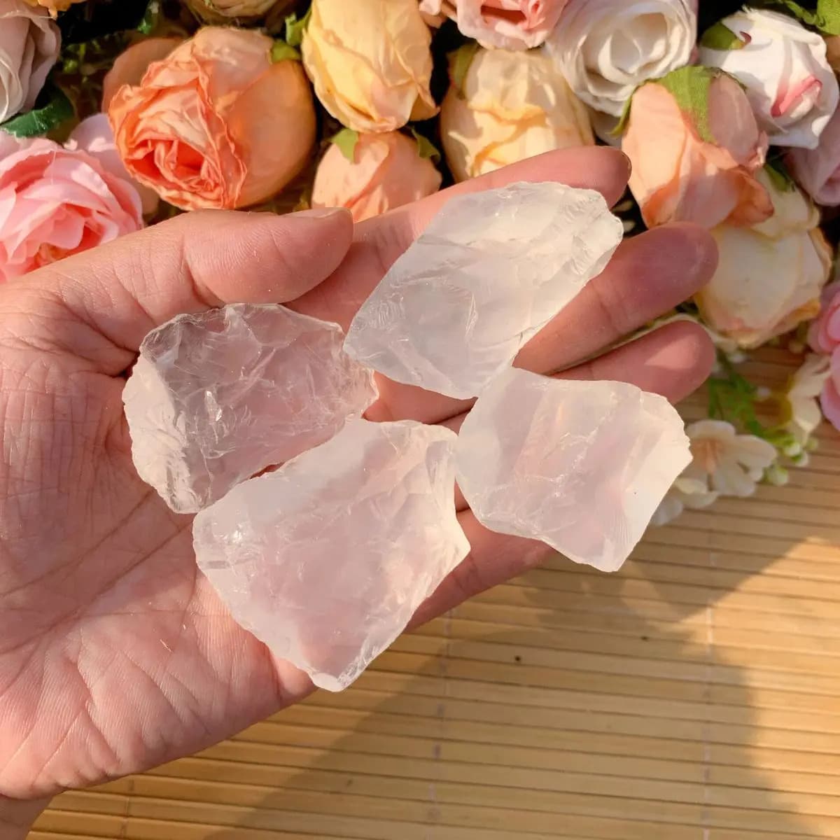 Quartzo Transparente Bruto 200g Cristal Natural Precioso — imagem 6