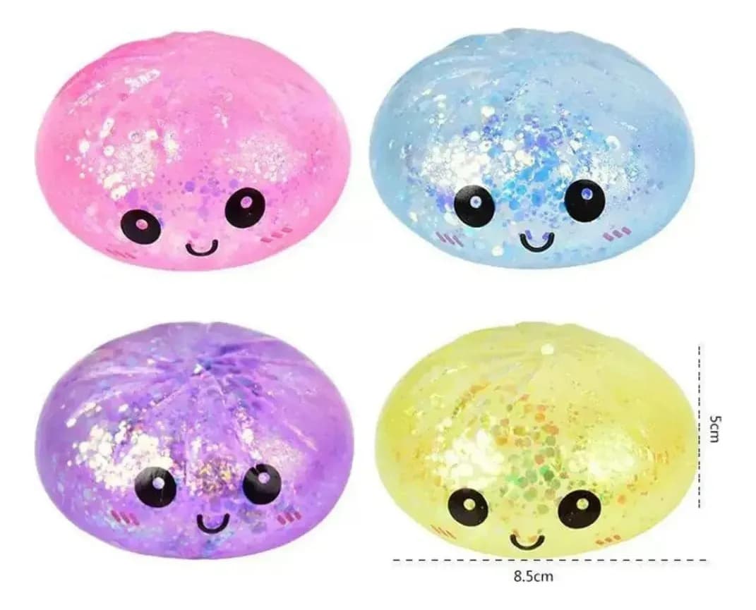 Squishy Infantil Brinquedo Sensorial Macio E Fofo Para Crianças Apertar Relaxar Colorido — imagem 5