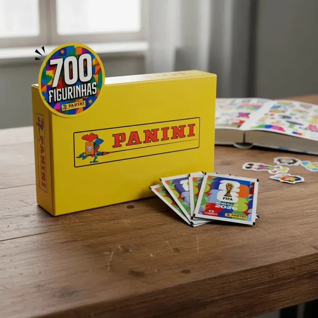 Dispenser Copa Do Mundo 2026 - 100 Envelopes Com 700 Figurinhas — imagem 2