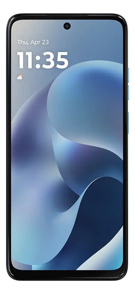 Smartphone Motorola Moto G17 4g - 128gb 4gb Ram + 8gb Ram Boost, Camera 50mp Sony Lytia 600, Tela Fhd+ 60hz, Bateria 5200 Mah - Azul — imagem 4