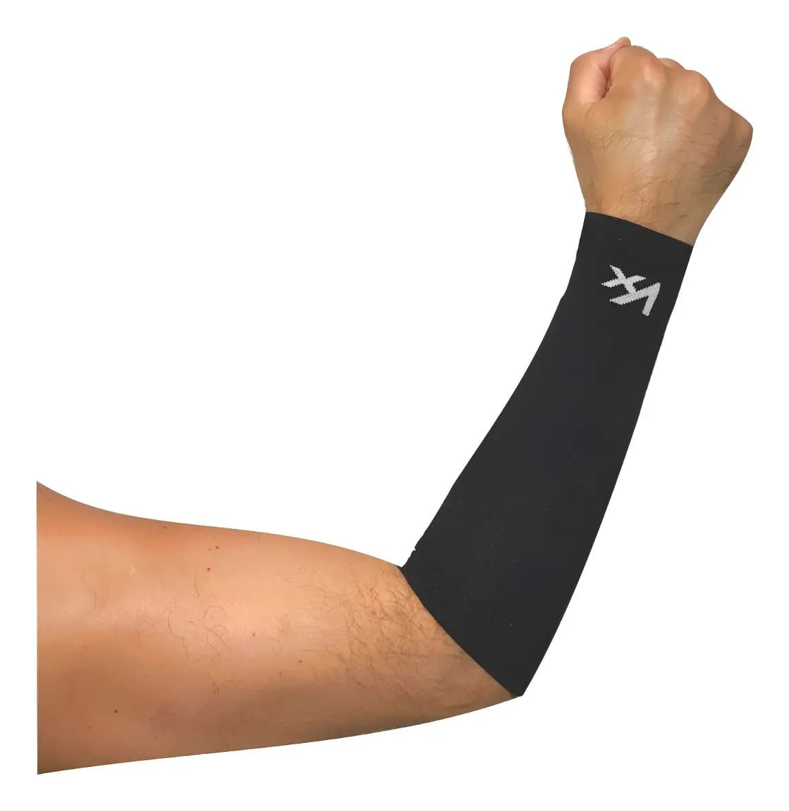 Manguito Curto Preto Kanxa Light(7797)Para Ciclismo Corrida Vôlei Tamanho G/gg