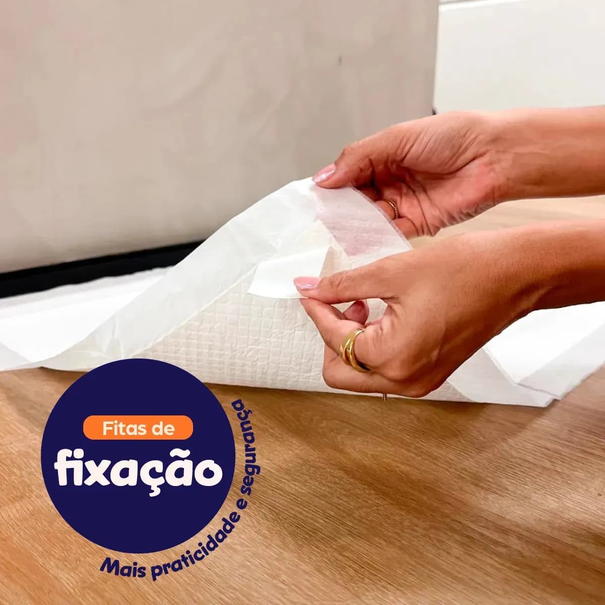 Tapete Higiênico Pet 50 Unidades 60x60 Descartável Cão Gato — imagem 2