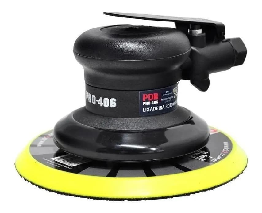 Lixadeira Pneumática Roto Orbital PDR PRO-406 6'' 12,000 RPM — imagem 2