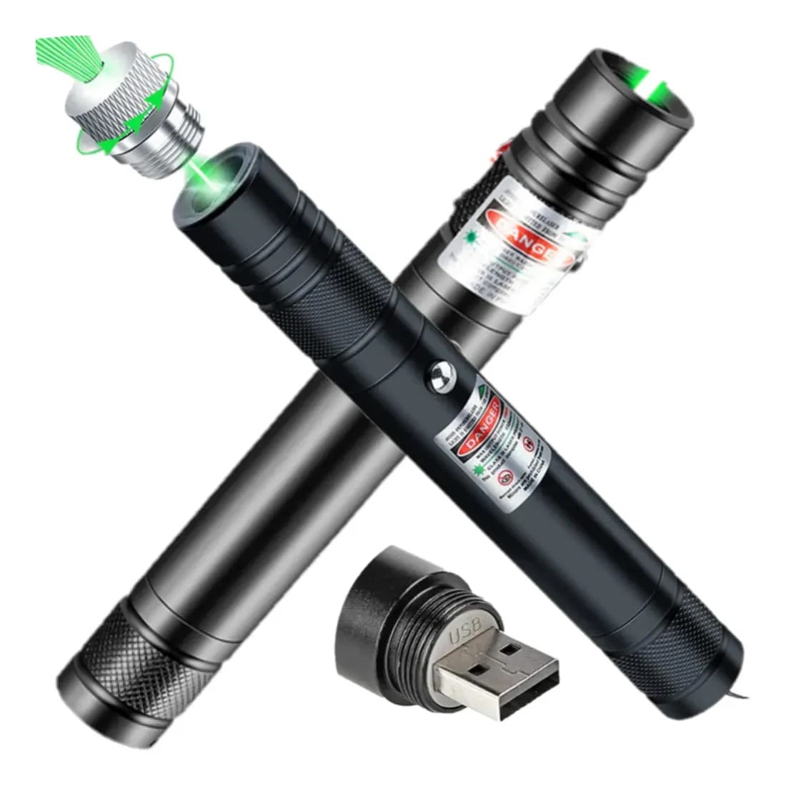 Caneta Laser Hytalux Ultra Forte Alcance 100km Cor Do Laser Verde — imagem 2