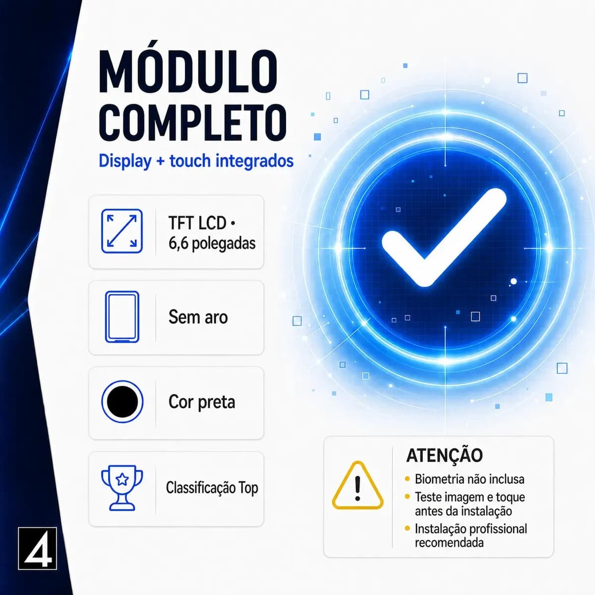 Tela Compatível Moto G04 G04s G24 E14 Top + Brinde / Frontal Display Lcd Touch Módulo 4 STORE PREMIUM — imagem 3