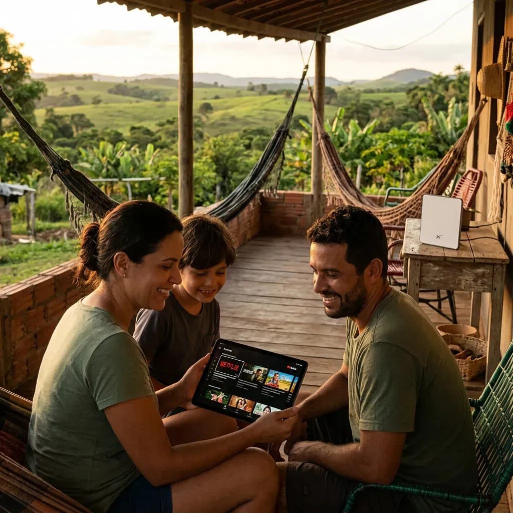 Kit Starlink MINI Internet Via Satélite — imagem 3
