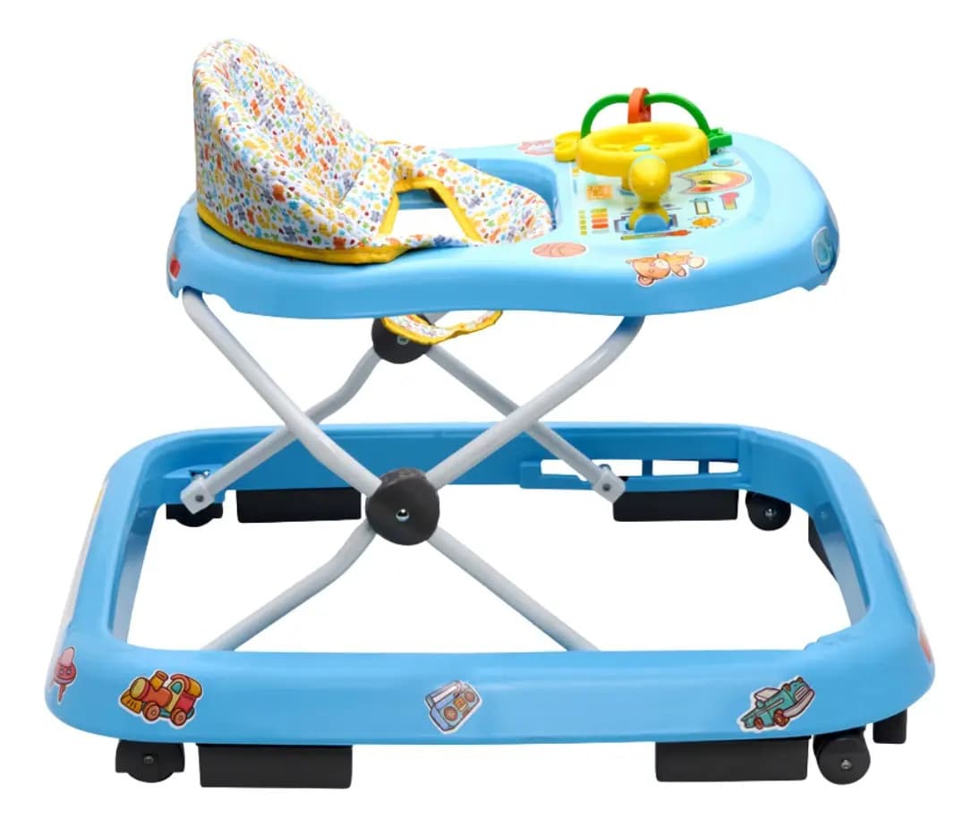 Andador Infantil Musical Para Bebê Quick Maxi Baby AZUL — imagem 5