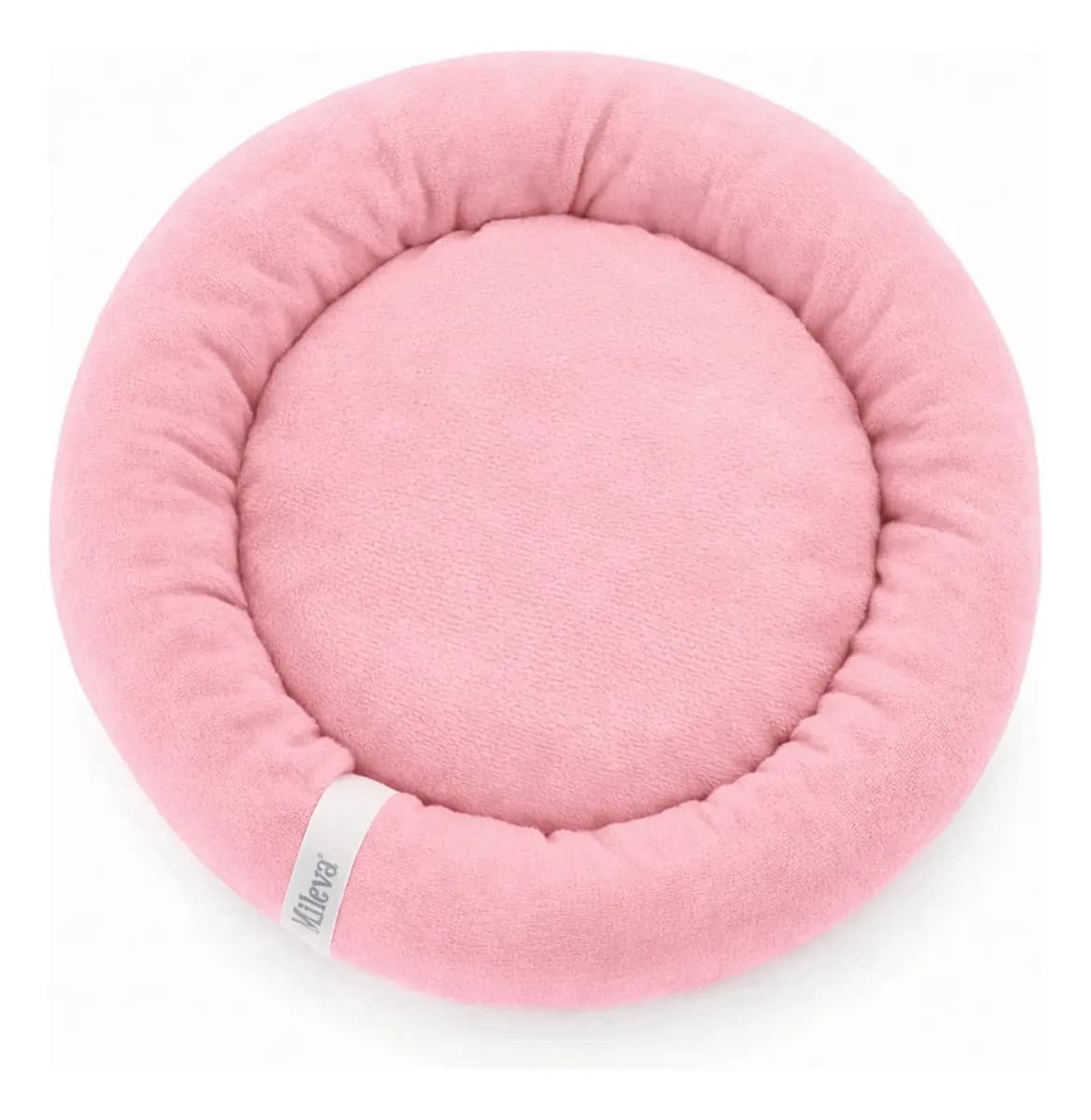 Cama De Gato Caminha Nuvem Ninho Pet Soft Redonda 70x70cm Cor Rosa-chiclete — imagem 4