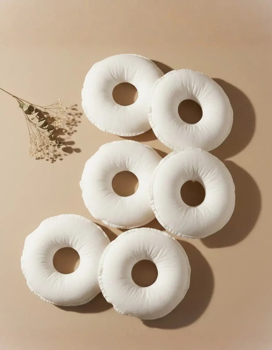 Absorvente de Seios Rosquinha Amamentação Off White — imagem 6