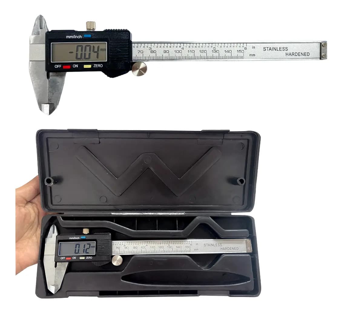 Paquímetro digital NYBC Paquímetro Digital Paquímetro digital 150mm inox 0mm-150mm — imagem 3