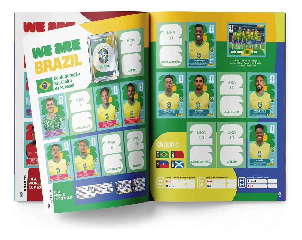 Kit 70 Figurinhas Do Álbum Copa Do Mundo 2026 Rega Copa Do Mundo 2026 Fifa — imagem 4