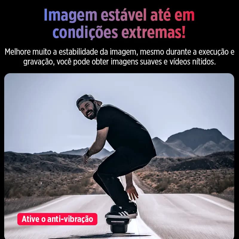 Câmera de ação esportiva de tela dupla SJCAM Sj4000 Preto — imagem 4