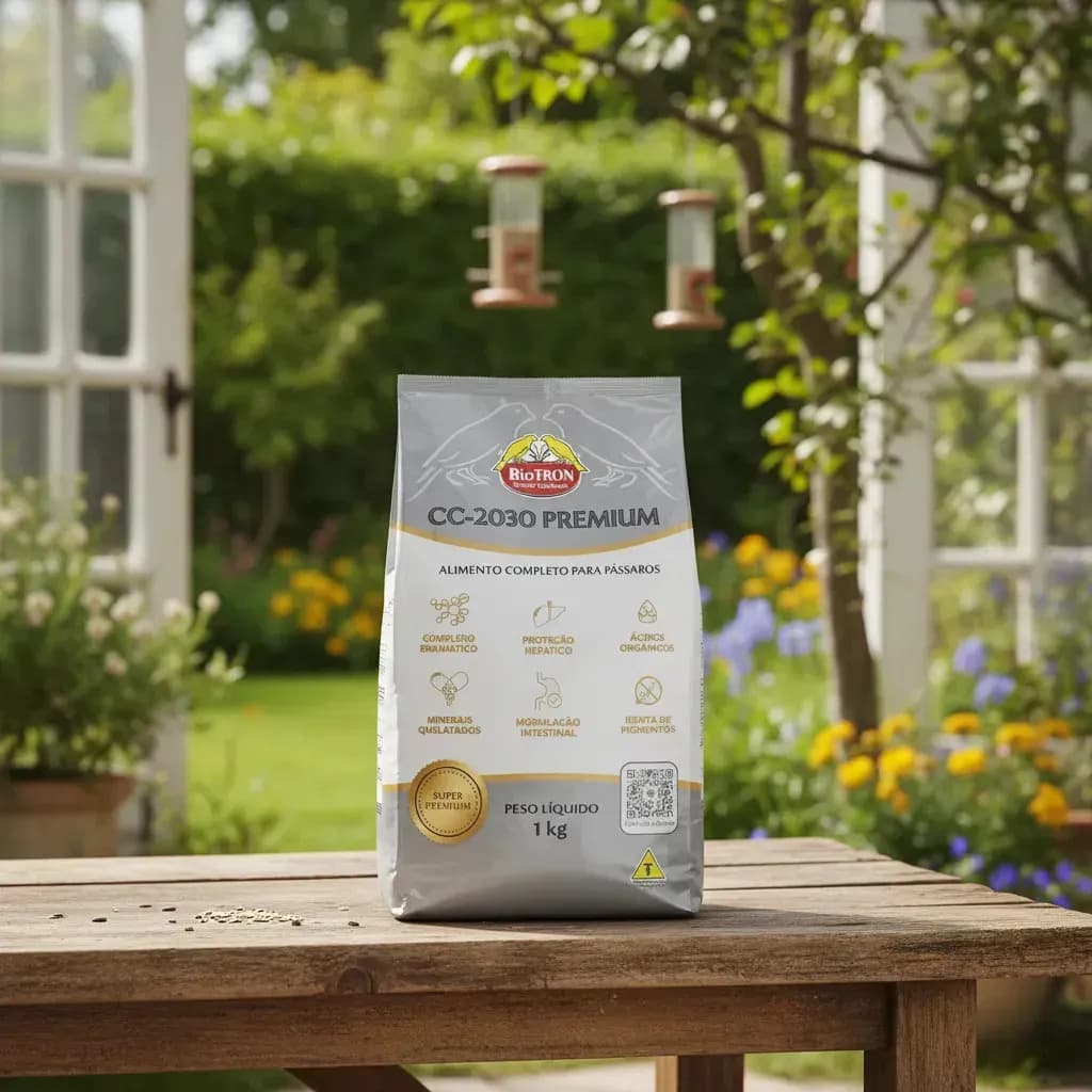 Cc 2030 Premium 1kg - Biotron - Farinhada Para Aves — imagem 3