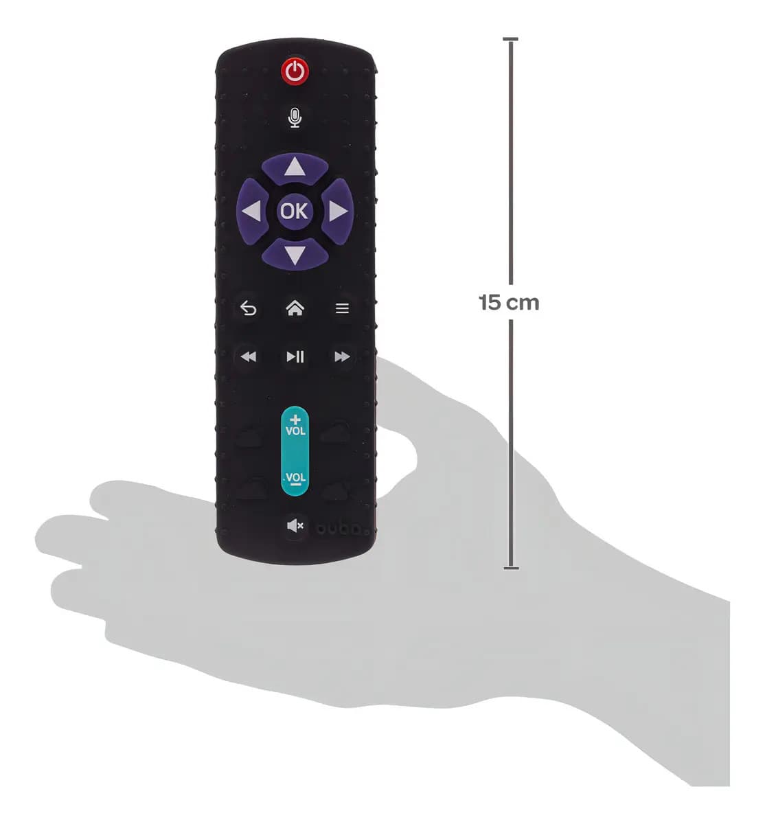 Brinquedo Infantil Controle Remoto Em Silicone P Bebê Buba — imagem 3
