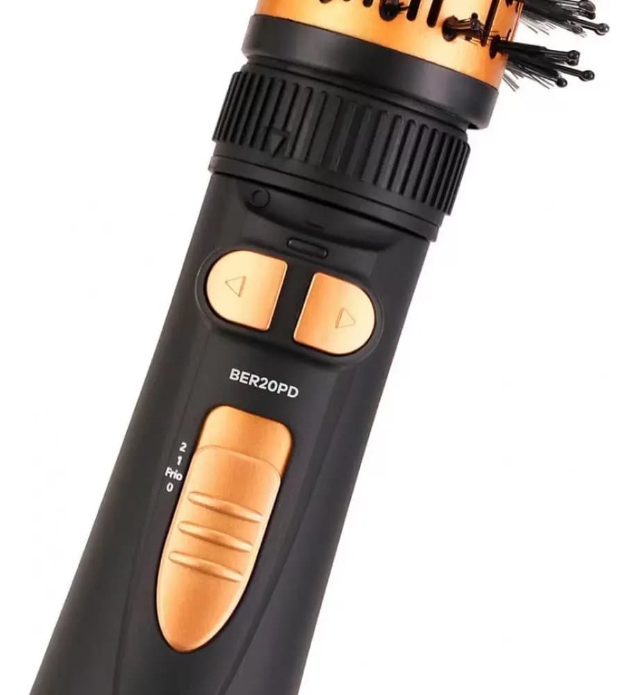 Escova Modeladora Rotativa Britânia Ber20pd 3 Temperaturas Cor Preto e Dourado — imagem 4