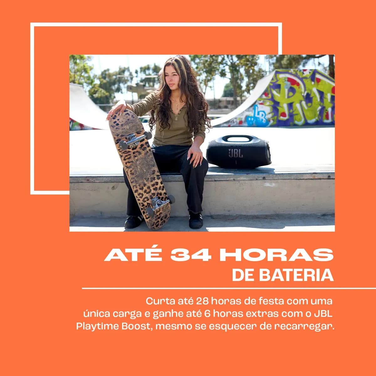Caixa De Som Bluetooth JBL Boombox 4 PRETA — imagem 5