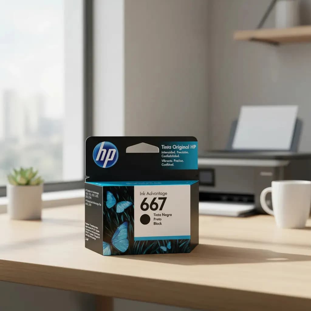 Cartucho De Tinta Hp Advantage 667 Cor Preto Do 2 Ml — imagem 6