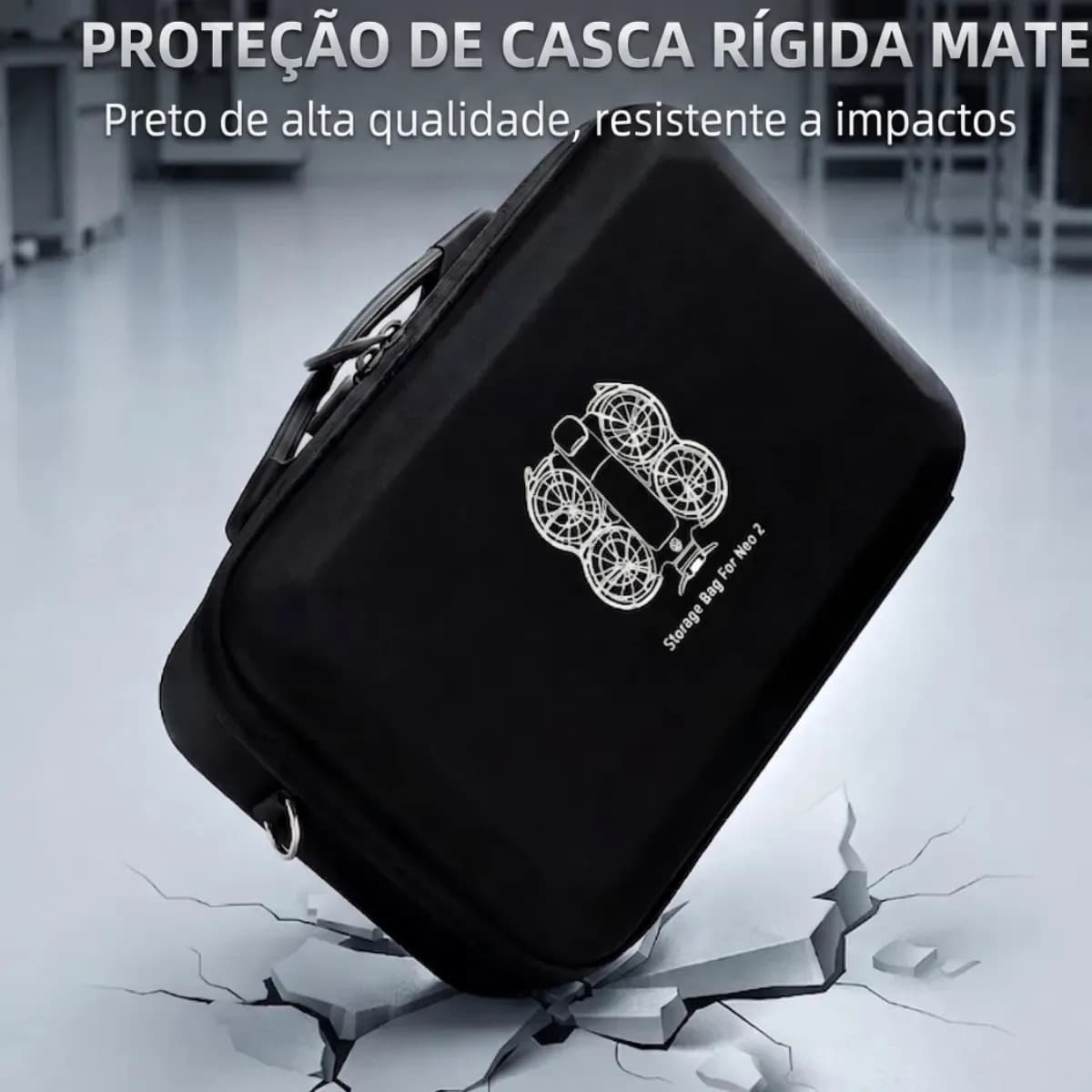 Mochila Sunble Protetora Impermeável para Drone DJI Neo 2 com Alça de Ombro — imagem 5