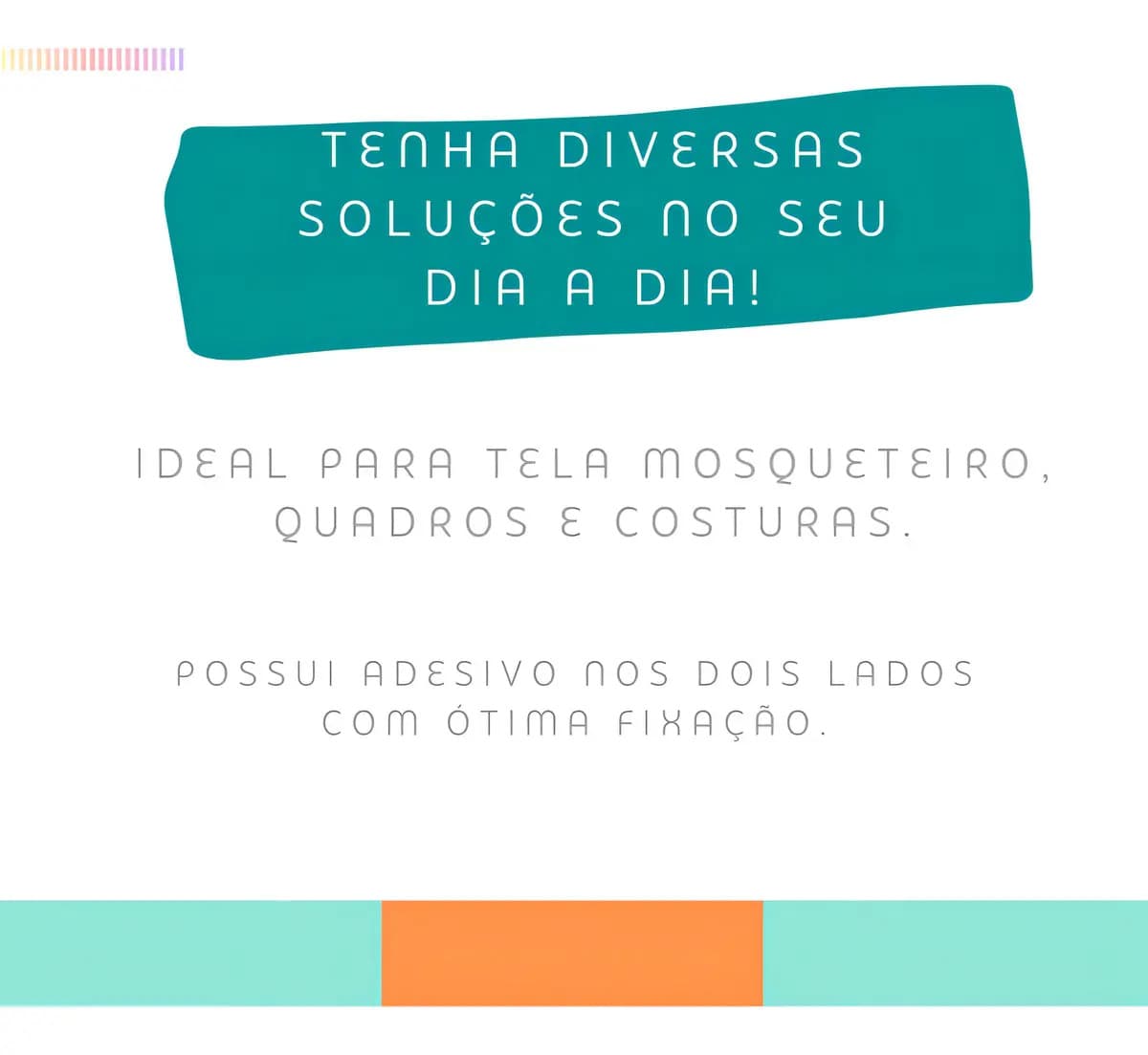 Fita Fecho Com Adesivo 20mm X 5mts Macho E Fêmea Cor Branco — imagem 6