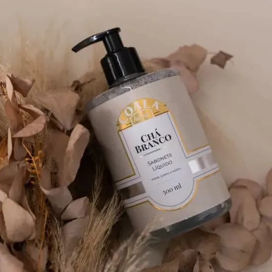 Sabonete Líquido Corpo Mãos Chá Branco Coala Home 500ml — imagem 2