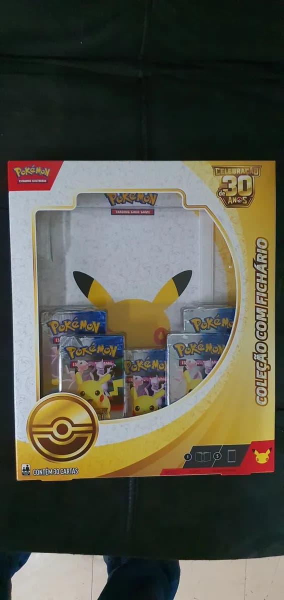 Pokémon Celebração de 30 anos – Box Coleção com Fichário — imagem 4