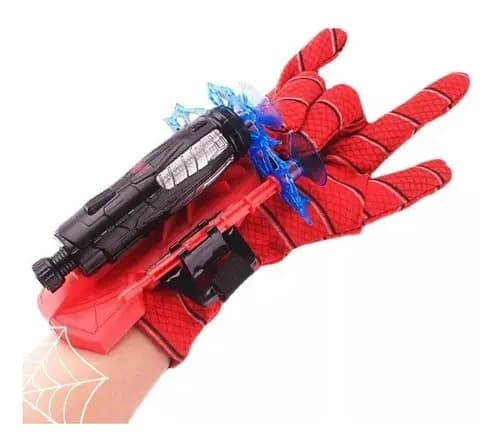 Brinquedo Luva Do Homem Aranha Infantil Lançador De Teia E Dardos Luva Lança Teia Fantasia Crianças Meninos Meninas Brinquedo Divertido Presente Original - Peti