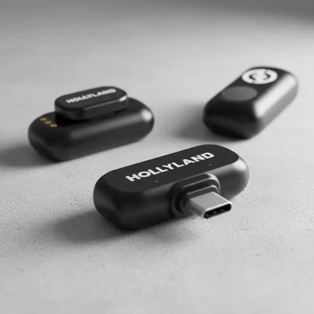 Microfone Lark A1 Hollyland Mini Usb-c Preto — imagem 6