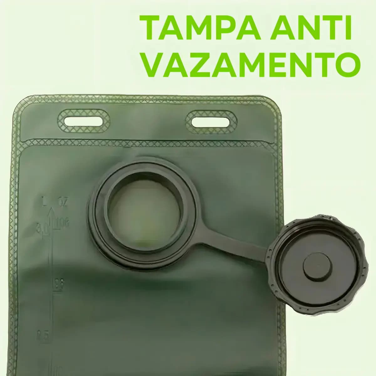 Refil Bolsa 3 Litros Mochila Hidratação Reservatório Água Trilha Bike Ciclismo Tumblr — imagem 5