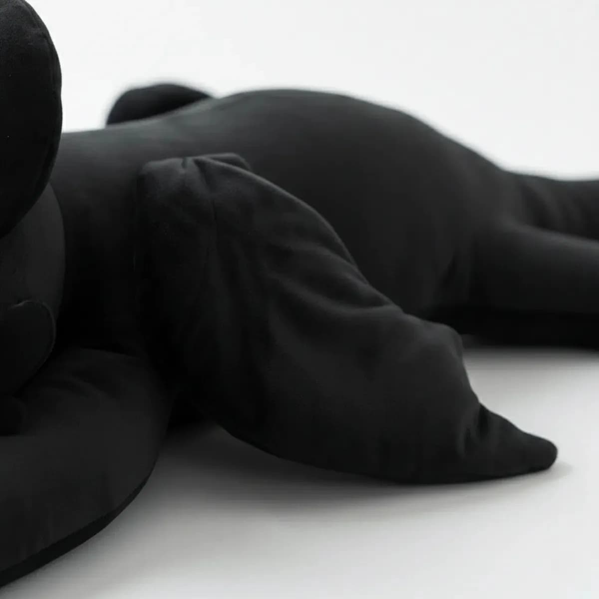 Pelúcia Banguela Fúria da Noite 100cm de Satin Preto para Abraçar — imagem 5